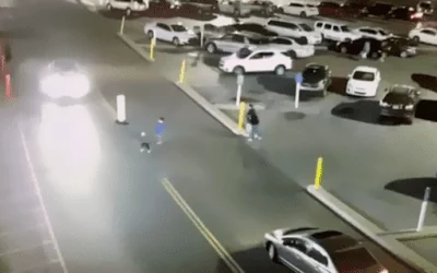 Off-Duty Officer Saves Little Girl from Being Hit by a Car